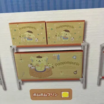 폼폼푸딩 산리오 캐릭터즈 해피 스마일 룸 3 보관 케이스