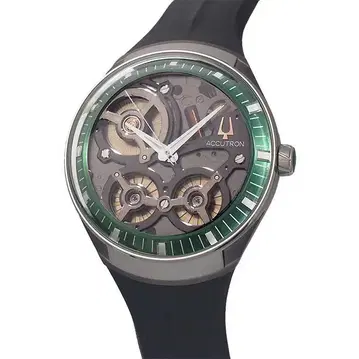 브로바 BULOVA 아큐트론 DNA 2ES8A001 스켈레톤