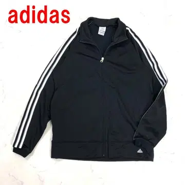 A5563 아디다스 자켓 스포츠웨어 점퍼 검정 블랙 L