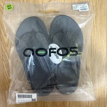 OOFOS 우포스 Ooriginal 우오리지널 정품 블랙