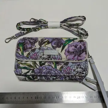 Vera Bradley RFID 올인원 크로스바디 지갑 백