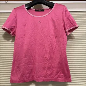 LEONARD FASHION 핑크 반팔 티셔츠
