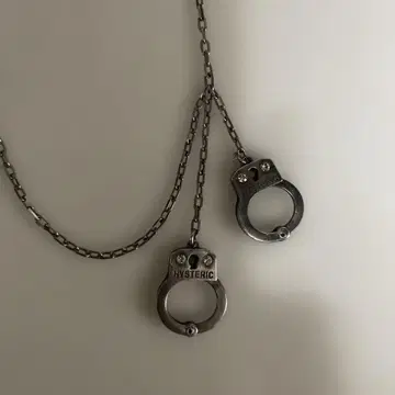 hysteric glamor 수갑 레어 목걸이