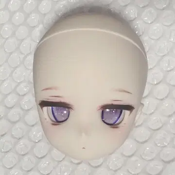 DDH 커스텀 헤드 반투명 흰색 피부 아이 MDD DD