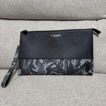 클러치 백 U.S.POLO ASSN 블랙