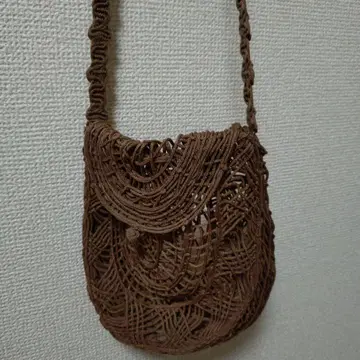 브라운 맥라메 짜기 숄더백 새 제품, 미사용