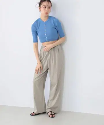 Demi-Luxe BEAMS 피브릴 이지 팬츠