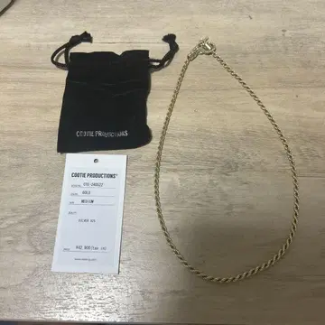 COOTIE Chingon Necklace 골드