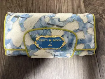 FRUTTI DI BOSCO 꽃무늬 장지갑 다이칸야마 한정판