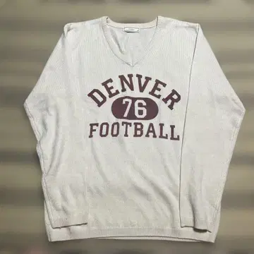 BROWNY 니트 스웨터 DENVER 76 FOOTBALL 아메카지