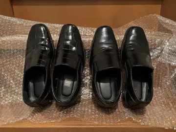 가죽 신발 25.5cm 비즈니스 신발 2켤레 세트 판매