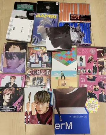 EXO 백현 CD 모음