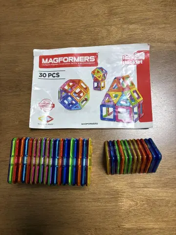 MAGFORMERS 30 PCS 멀티컬러 세트
