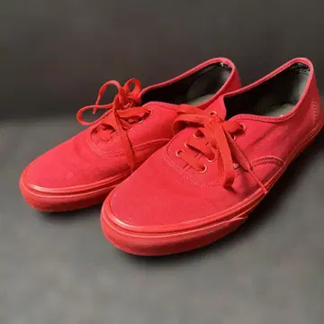 Vans 어센틱 올 레드