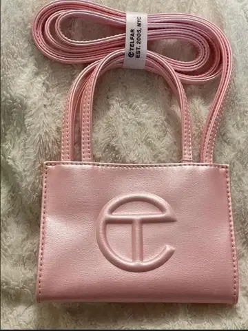 텔파르 핑크 숄더백 17cm
