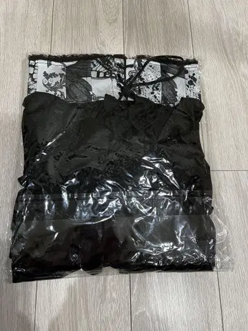 QutieFlash 블랙 래핑 코르셋