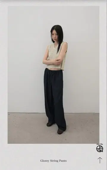 ohotoro GlossyStringPants 프리 사이즈
