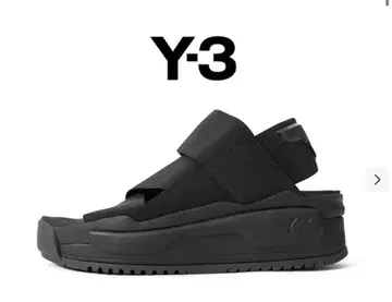 Y-3 FZ6401 라이벌리 플랫폼 스트랩 샌들
