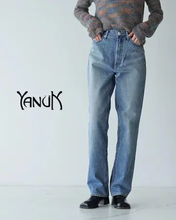 [미사용 새상품] YANUK LOUISE 스트레이트 데님 27