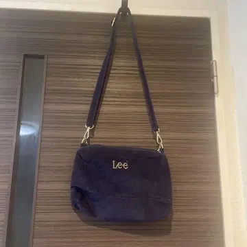Lee 리 코듀로이 숄더백 캐주얼 로고 캐주얼
