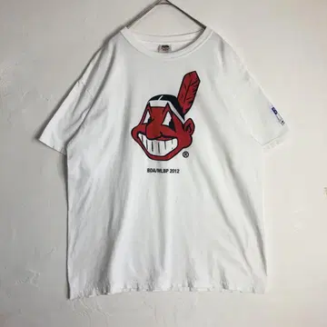 3589 MLB 레드스킨스 빅프린트 티셔츠 프루트 오브 더 룸