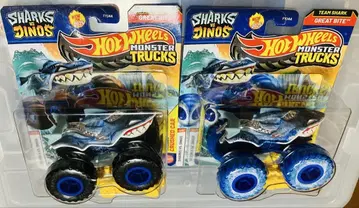 Hot Wheels 몬스터 트럭 Great Bite 2대 세트 (2종)