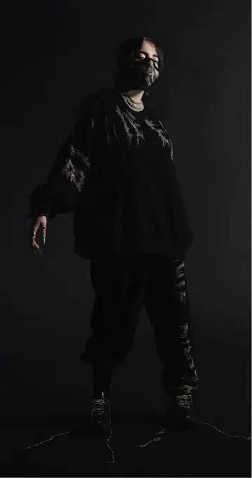 버쉬카 빌리 아일리시 세트업 파커 팬츠 세트