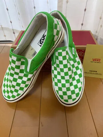 새 제품 미사용! VANS 아나하임 슬리퍼