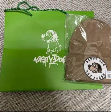 NASTY DOG 브라운 비니 가격 인하 협상 가능