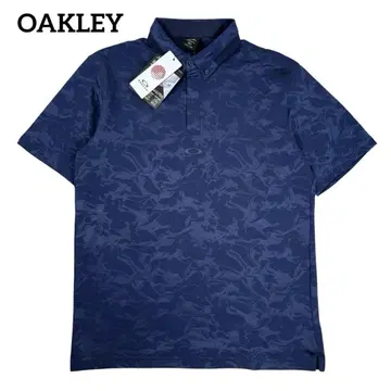 OAKLEY 오클리 골프 그래픽 피케 셔츠 올 패턴 사이즈 XL