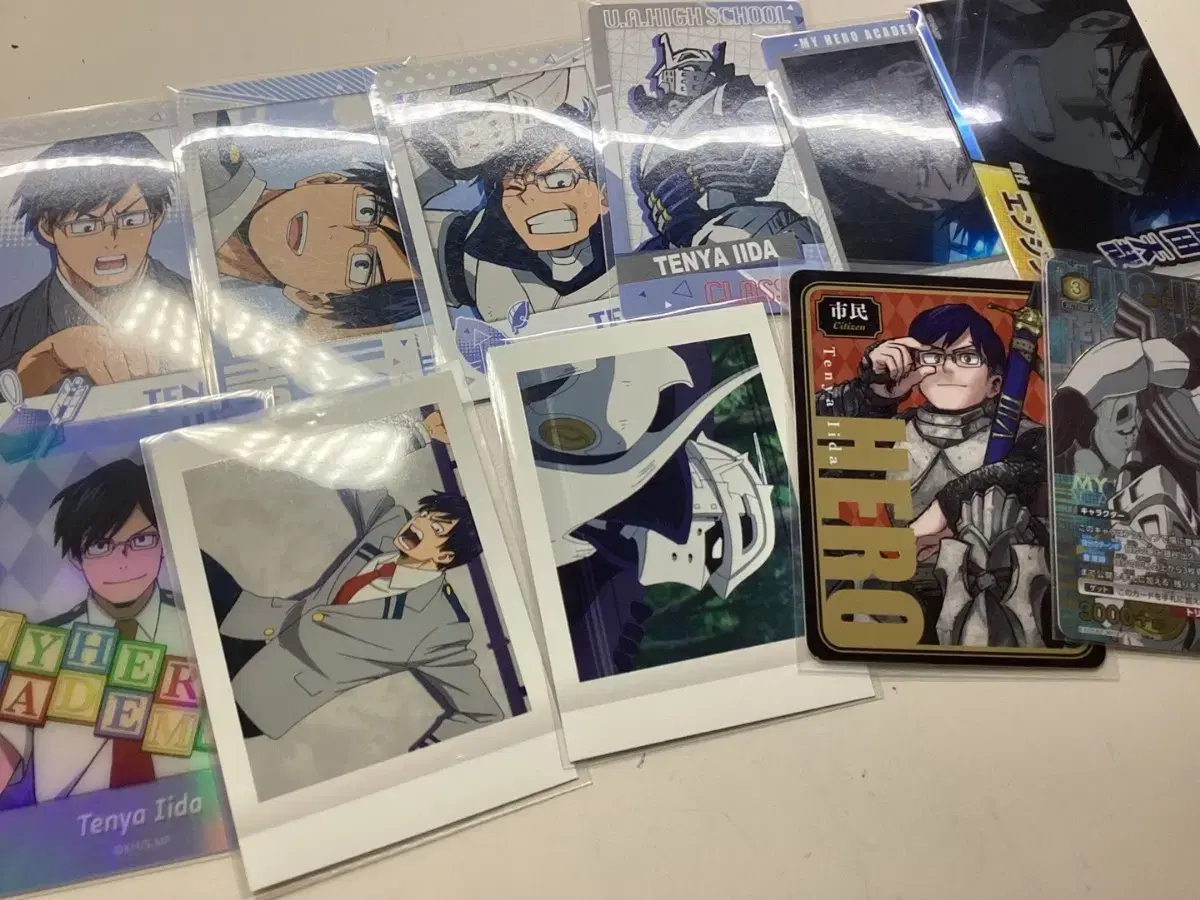 My Hero Academia Iida Tenya miscellaneous goods bulk PASH snapmide clear card