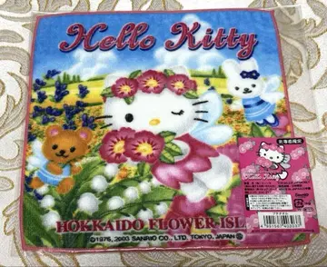 홋카이도 한정 플라워 아일랜드 프티 타월 페어리 지역 한정