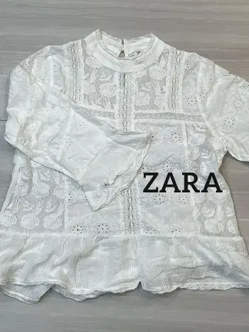 ZARA 자라 레이스 블라우스