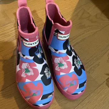 HUNTER 꽃무늬 장화 22