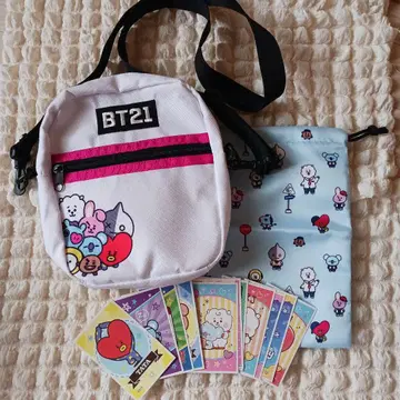 BT21 숄더백 & 복조리 & 씰 스티커