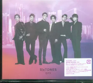 SixTONES 일반판 첫 번째 프레스 CITY