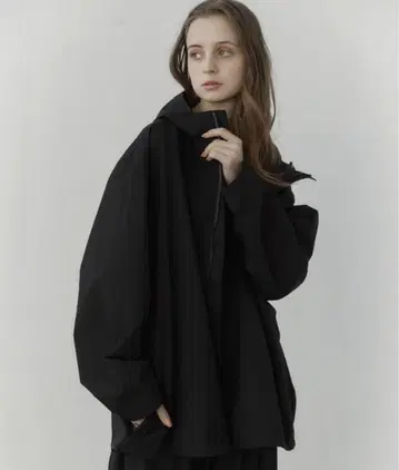 loose Hi-zip jacket / 루즈 하이 지퍼 자켓