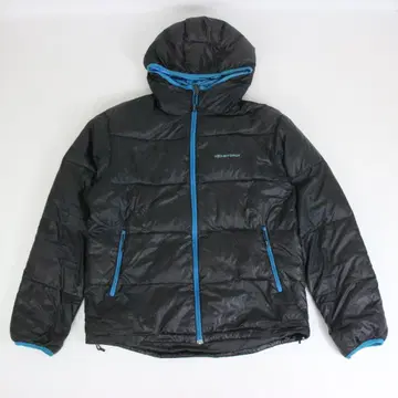 카리머 karrimor 후드 달린 블랙 라이트 다운 재킷