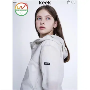 keek Pillowdy UV Light 윈드브레이커 V2