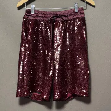 새상품급 ZARA 스팽글 하프 팬츠