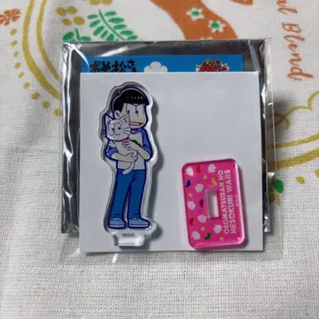오소마츠 씨의 비밀 저금 전쟁: 카라마츠와 고양이 아크릴 스탠드