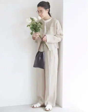 fig London 레이디 린넨 구르카 팬츠