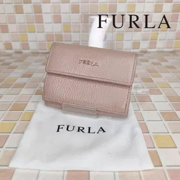 FURLA 훌라 가죽 3단 폴더형 지갑 컴팩트 월렛 1