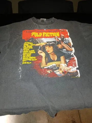 Pulp Fiction 티셔츠 X-Large Oneita