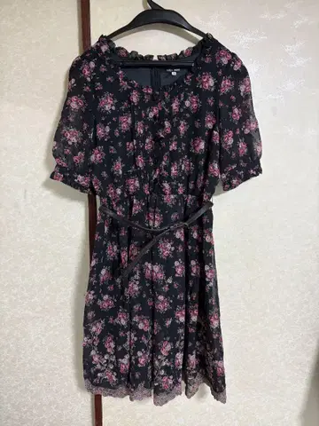 LEST ROSE 꽃무늬 블랙 LIZ LISA snidel dazzlin