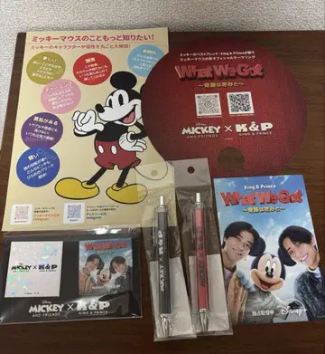 미키 킹프리 팝업 스토어 시부야 캔뱃지 볼펜 가격 인하 불가