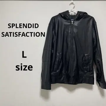 스플렌디드 만족 합성 가죽 재킷 L