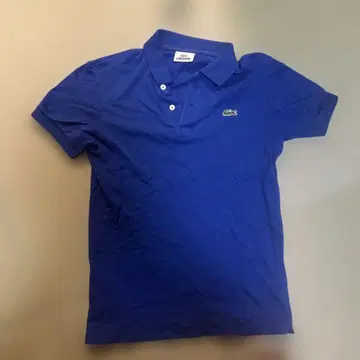 LACOSTE 파랑 피케 셔츠 사이즈 2