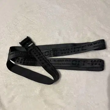 OFF-WHITE 블랙 벨트