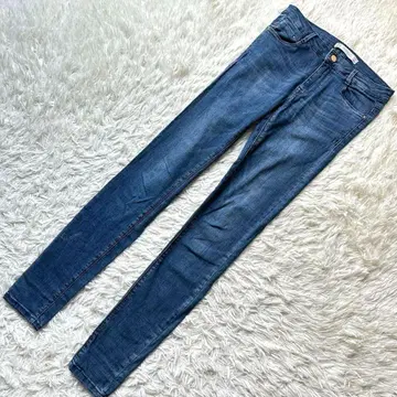 ZARA 스키니 데님 진 팬츠 블루 EUR38